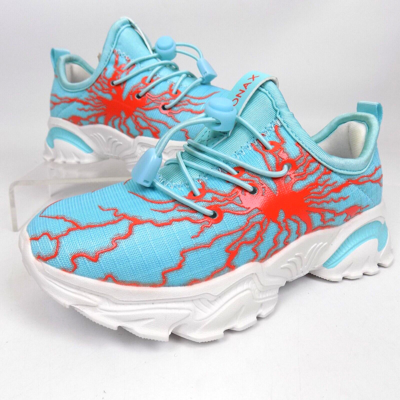 NEW! BRONAX Little Boys Lightweight Graffiti Personality Sneakers Size 11.5 K