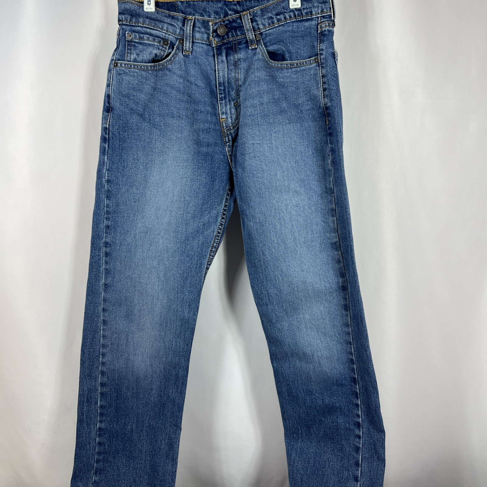 Levi‘s 505 Straight Blue Denim Casual Jeans Size 30