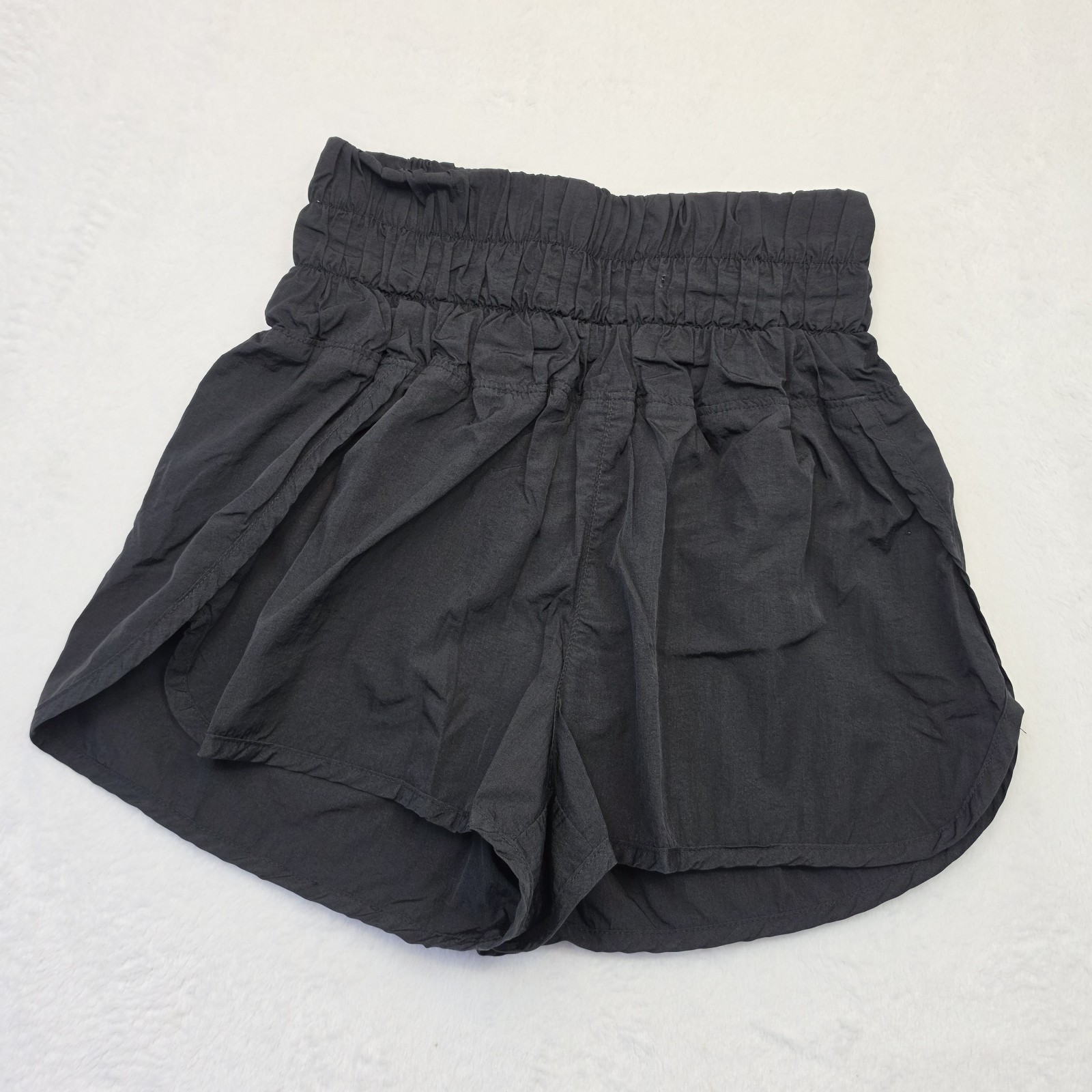 FP Movement Free People Bubble Shorts Womens S Black Parachute Bloomer Y2K