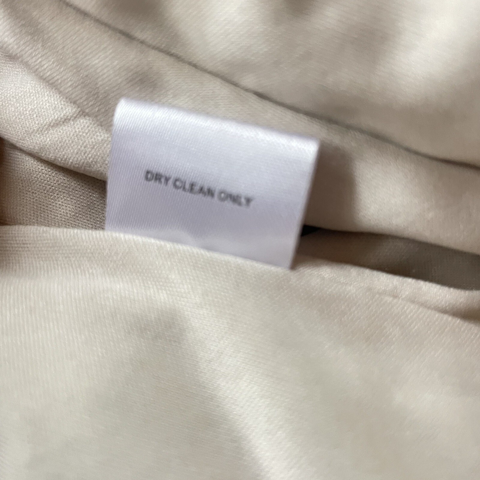 Evereve Clarkson Blazer Womens Large Linen Tan Pinstripe Office Academia Preppy