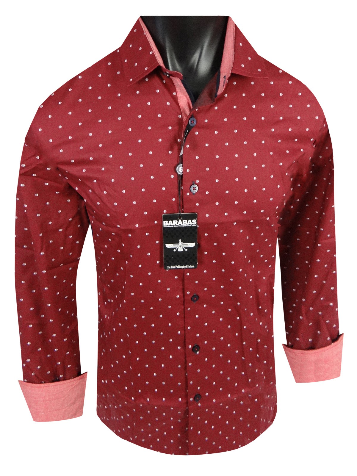 Designer Pattern Dress Shirt Mens Barabas Floral Stripe Casual Fashions Button