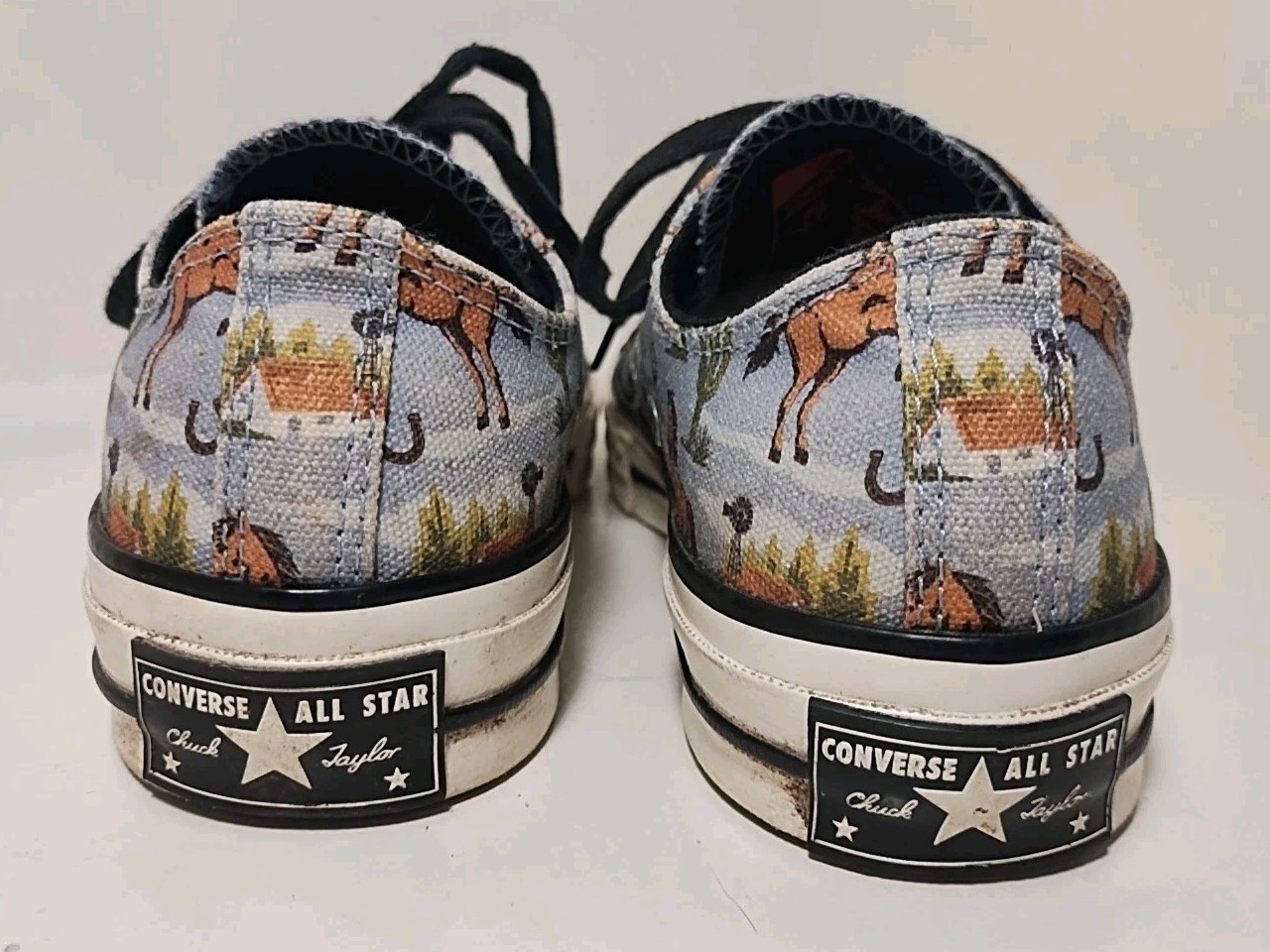 Converse Chuck 70 Low ‘Twisted Resort – Old Western’ Washed Denim Horse M4/W6