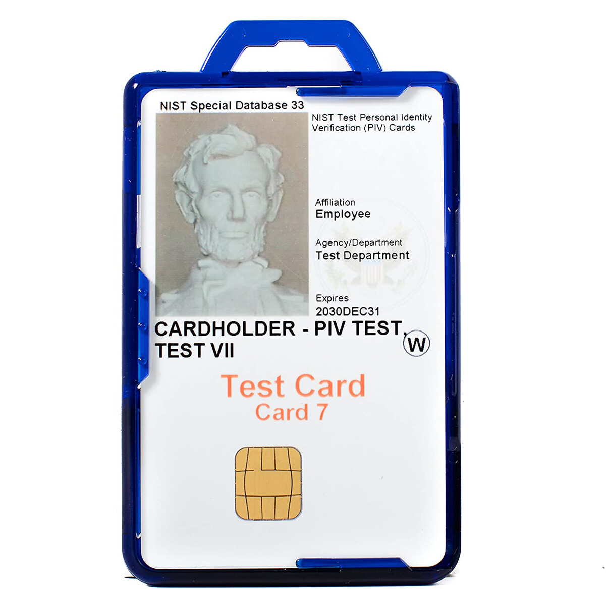 5 Pcs Identity Stronghold Duolite – RFID Blocking Secure ID Badge Holder 2 Sided