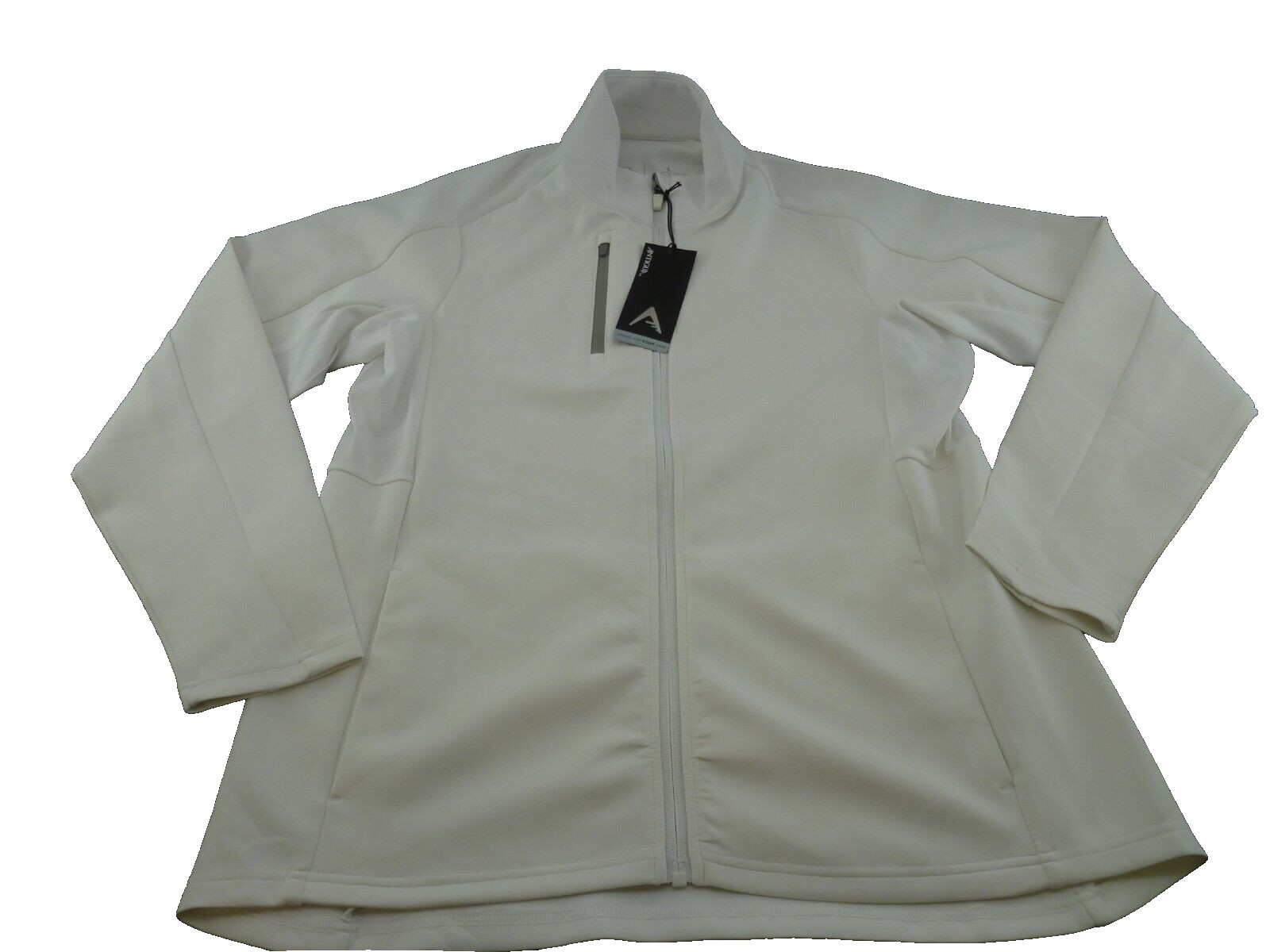 NEW Women’s Antigua Generation Full Zip Jacket- White (104367)