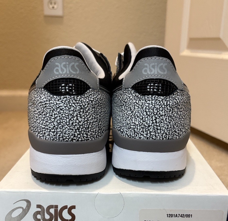 Awake x ASICS Gel-Lyte III OG Monochrome Patterned Sneakers, Men’s sz9.5
