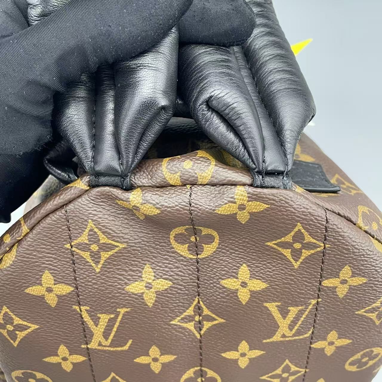 Louis Vuitton Palm Springs Mini Monogram Reverse Canvas Backpack / Sling Bag