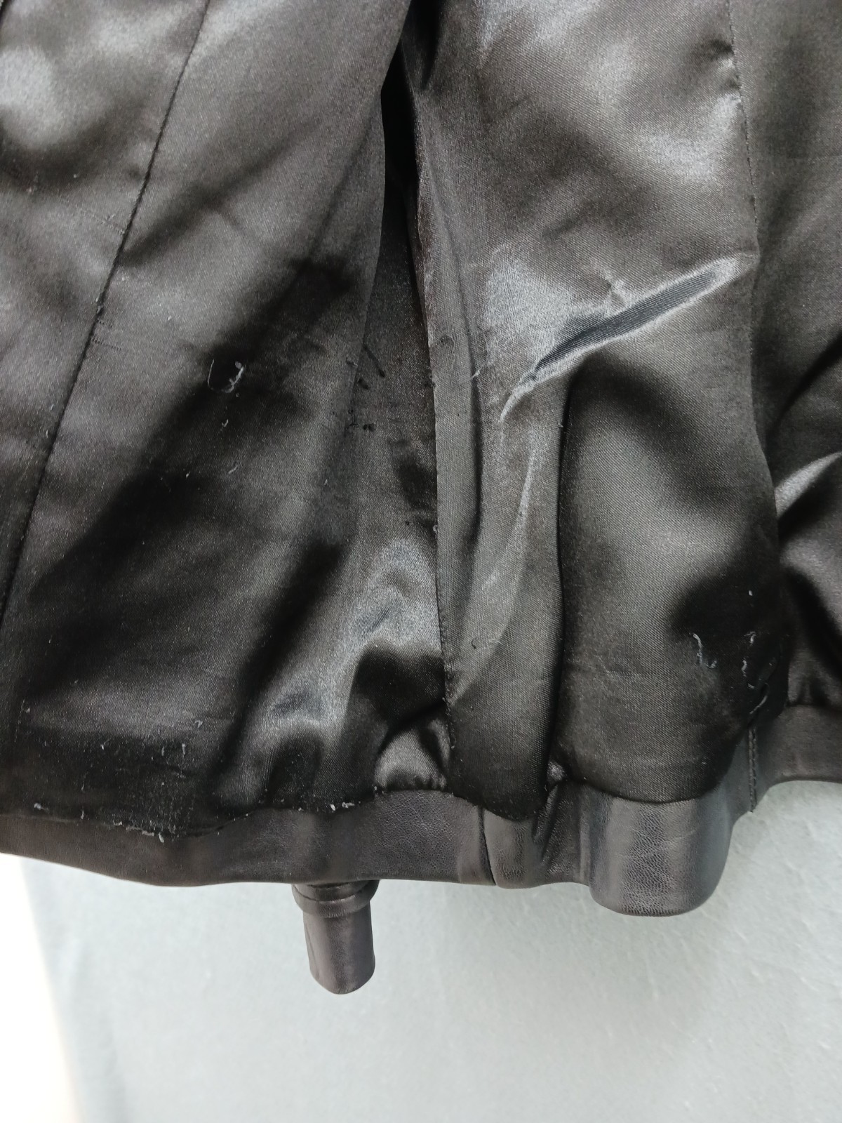 Unknown Women’s Jacket Size S Gray Moto Zip Front Casual Classic Stylish