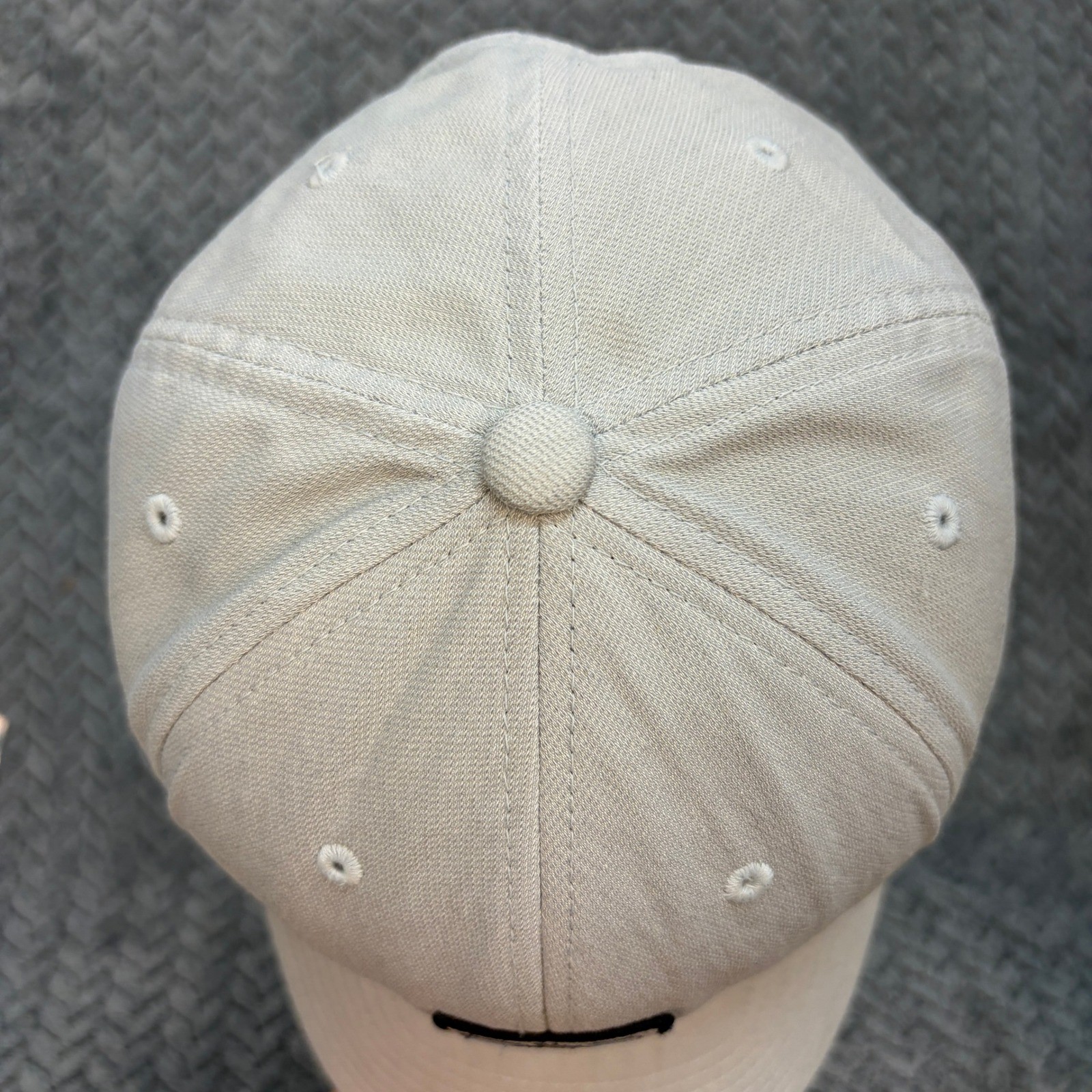 TravisMathew Hawaii Palm Tree Snapback Hat Beige Flexfit 110 Tech Cap Mens OSFM