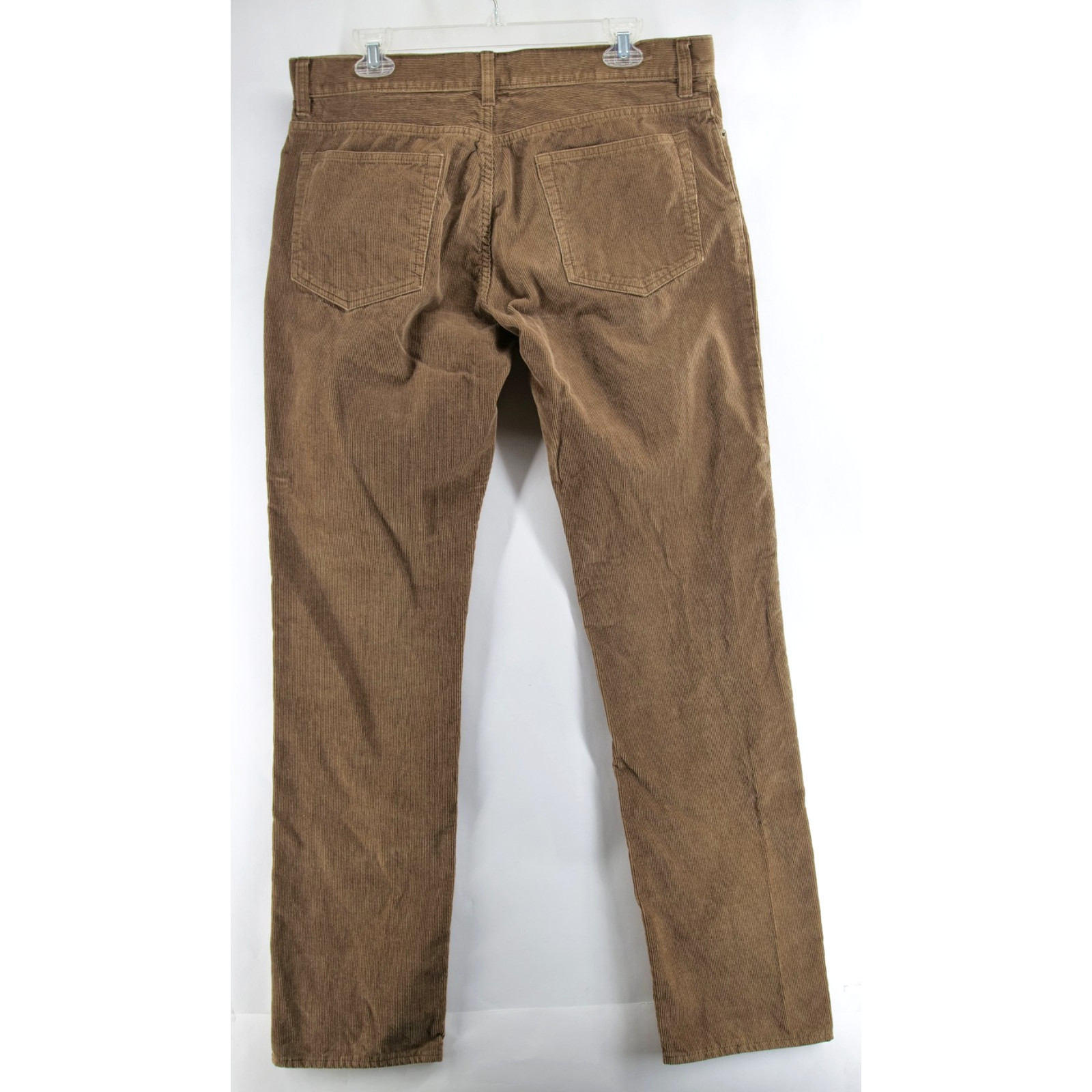 J. Crew The Sutton Corduroy Pants Brown Mens Size 34×34 Straight Fit 100% Cotton