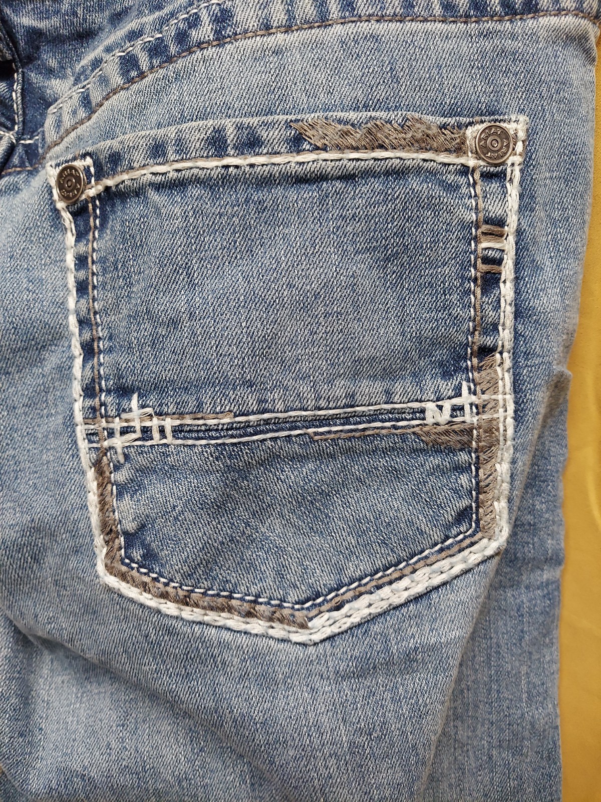 Ariat Legacy M2 Relaxed Bootcut Jeans Mens 34×34 Blue Traditional Denim (3-ODI)