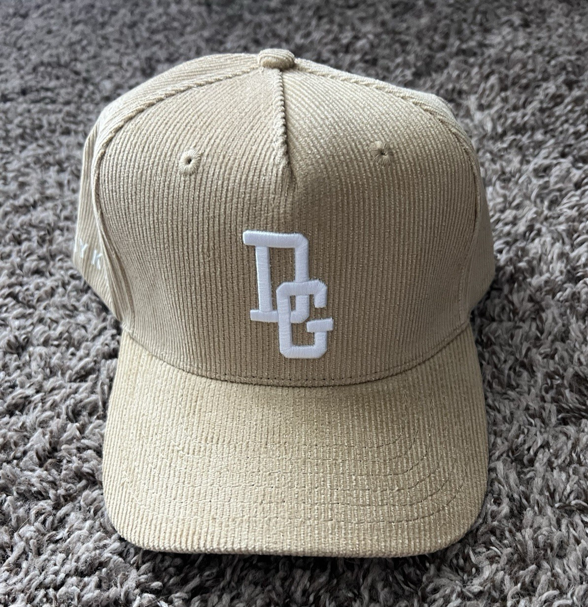 Dad Gang CORDADROY Adjustable Baseball Cap Hat (New), One Size Unisex Adult