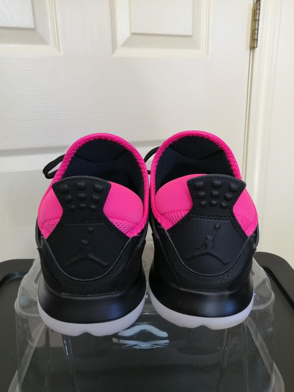 Nike Jordan Fly 89 AA4040-009 Youth 8.5Y Womens 10 Size Chart Black/Pink Sneaker