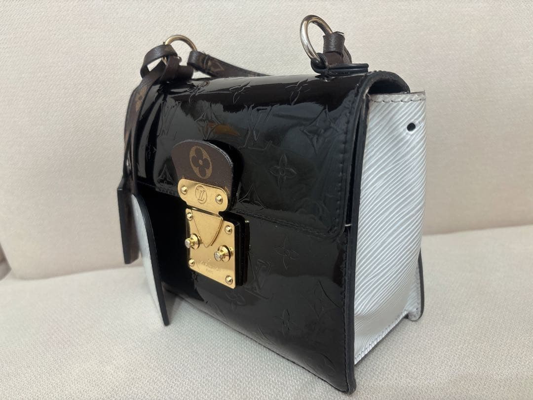 Louis Vuitton Spring Street PM Vintage Handbag W19cm H17cm D8cm Auth Japan Used