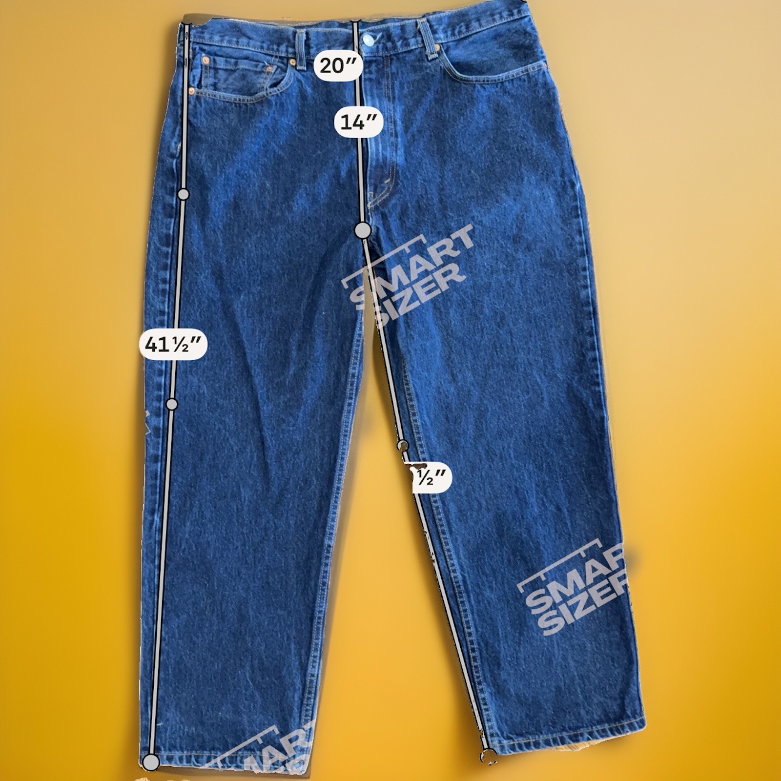 Levi’s 550 Jeans 40” x 30” Dark Wash Excellent Used Condition