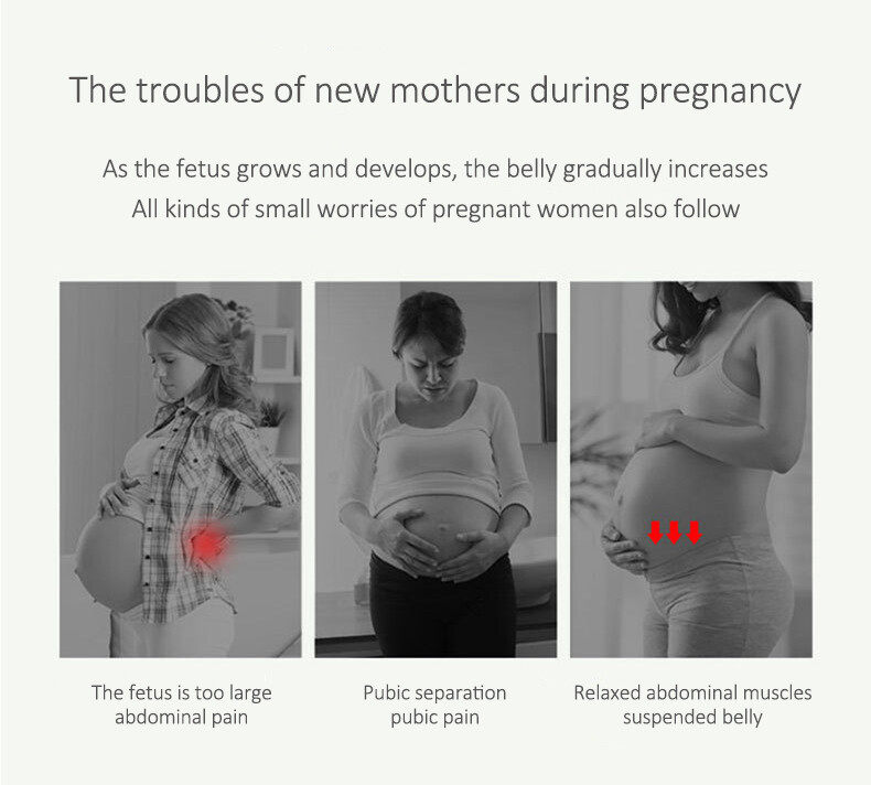 PREGNANCY MATERNITY BELT LUMBAR BACK SUPPORT WAIST BAND BELLY BUMP BRACE STRAPS
