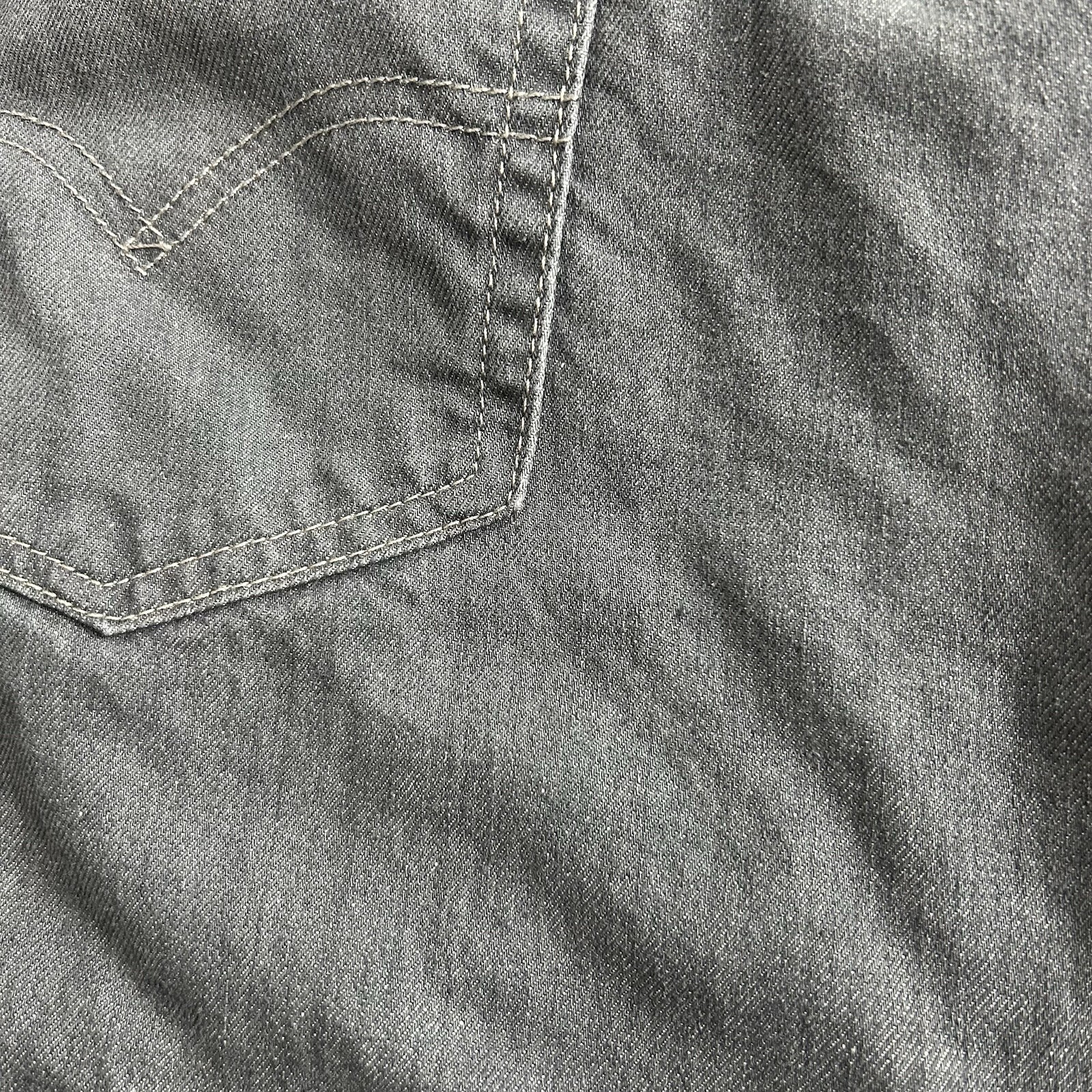 Levis 569 Jeans Mens 40×32 Gray Loose Fit Baggy Skater Straight Leg Actual 40×31