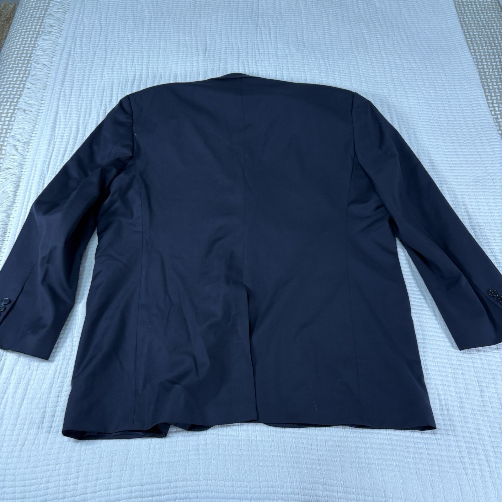 Brooks Brothers Jacket 50L Blue 1818 Madison Estrato Wool Blazer Sports Coat