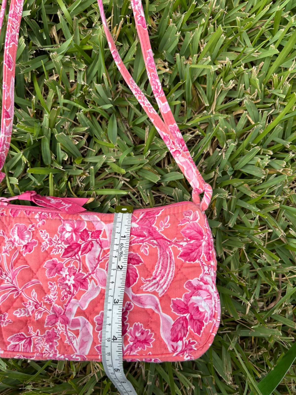 Vintage Coquette Vera Bradley Hope Toile Shoulder Bag Retired Print