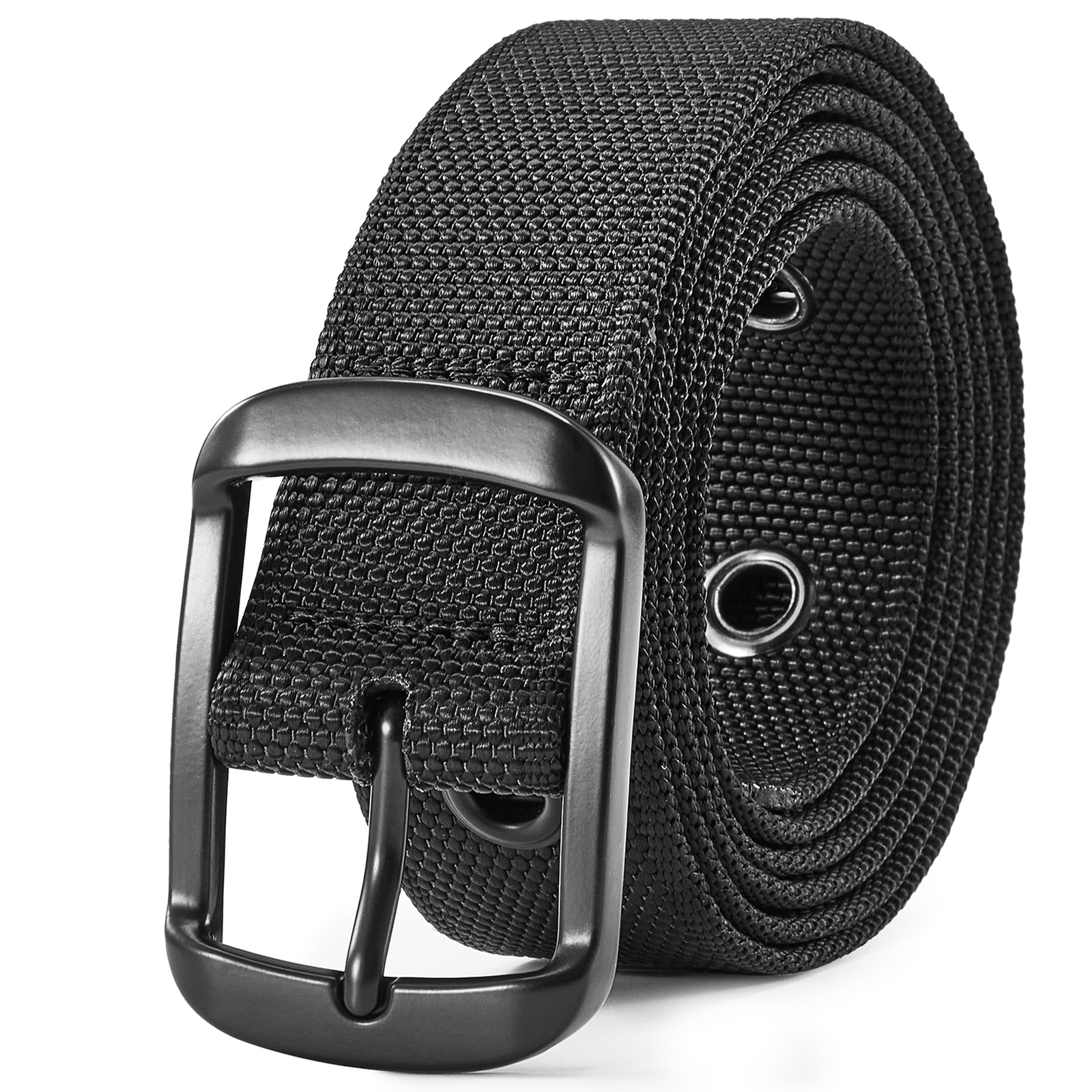 Men’s Big and Tall Grommet Belt Stylish and Adjustable for a Perfect Fit Prong