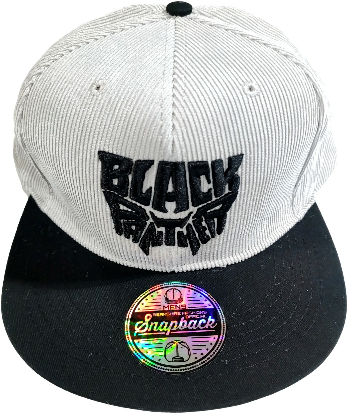 Black Panther Hat Adult One Size Fits Most Beige Snapback Cap Marvel Mens