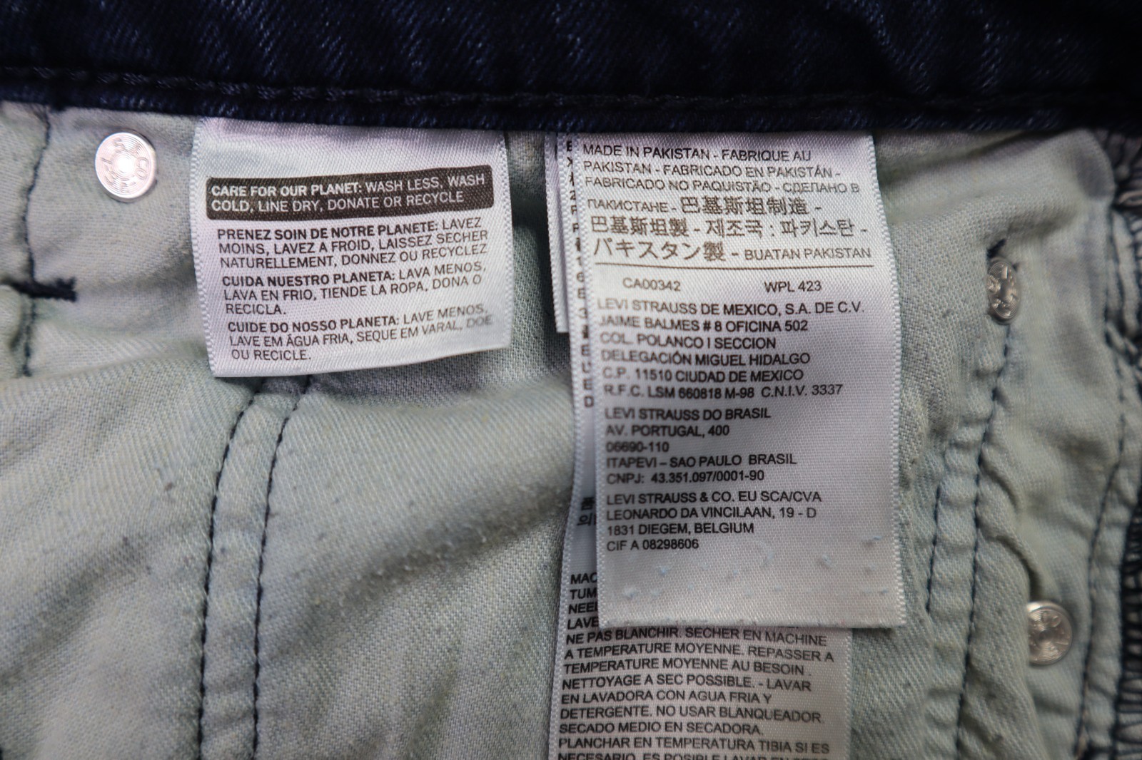 Levi’s 559 Jeans Mens 36×32 Relaxed Straight Blue