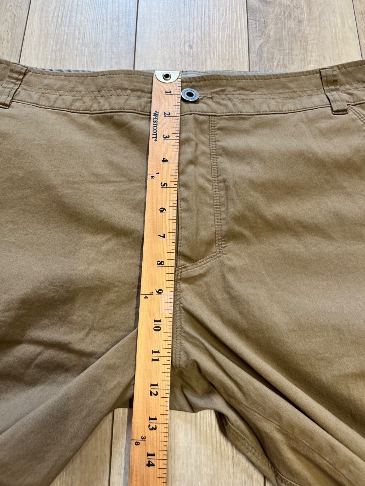 Kuhl Resistor Lite Chino Pants Brown Mens Tag 38×32 Actual 38×30.5 Stretch