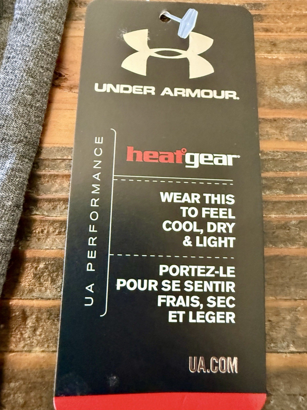 Under Armour HeatGear Men’s 2XL Big & Tall Gray Tank Lightweight Relaxed Fit