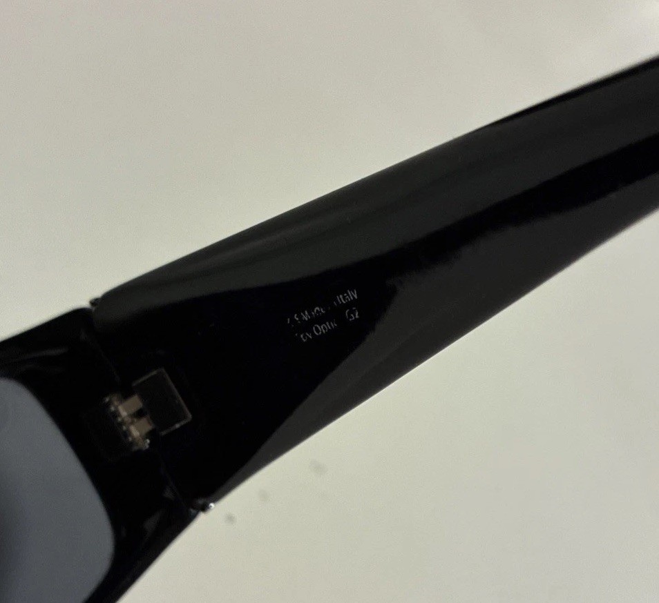 Cooper Sunglasses (Italy) Men’s/Black Frames/Lenses, Some Scratches Due to Wear