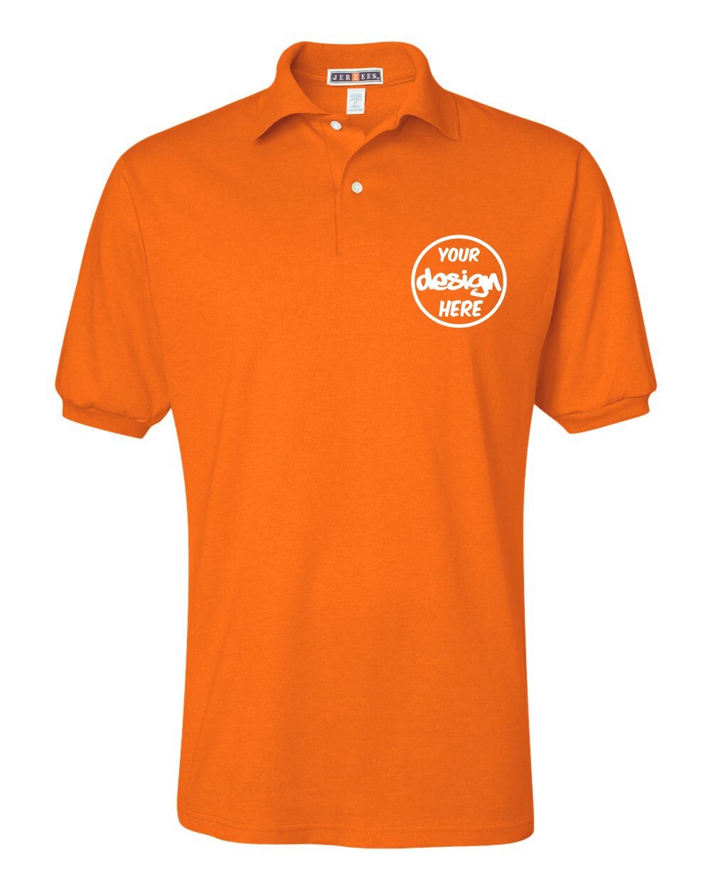 Ink Stitch Design Your Own Custom Logo Texts Stitching Men Jersey Polo Shirts