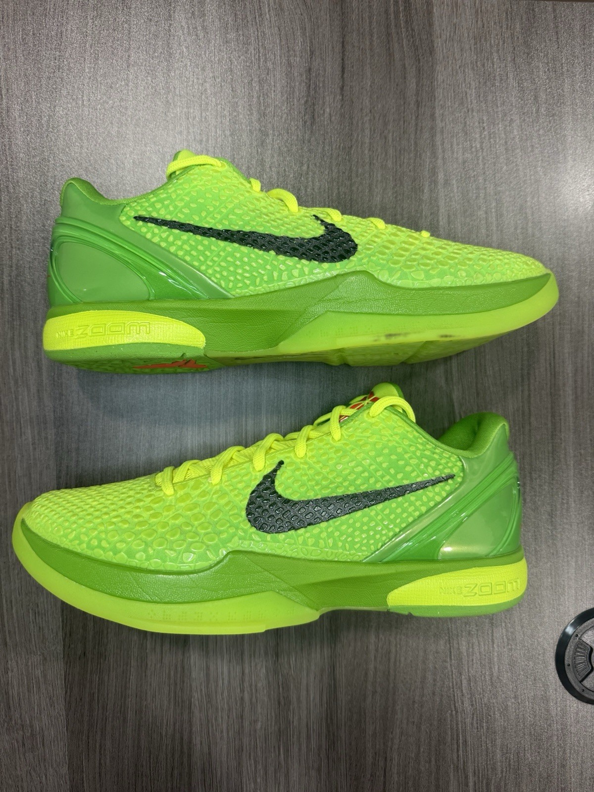 Kobe 6 Protro ‘Grinch’ 2020 men’s 12.5
