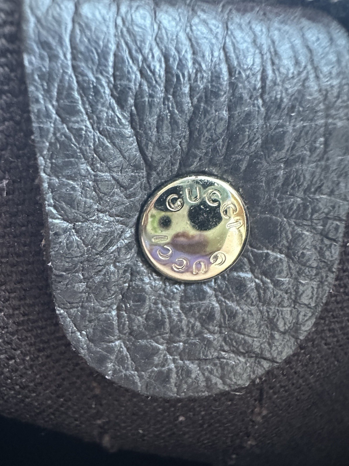 Gucci Beige/Ebony GG Crystal Medium Joy Boston Bag