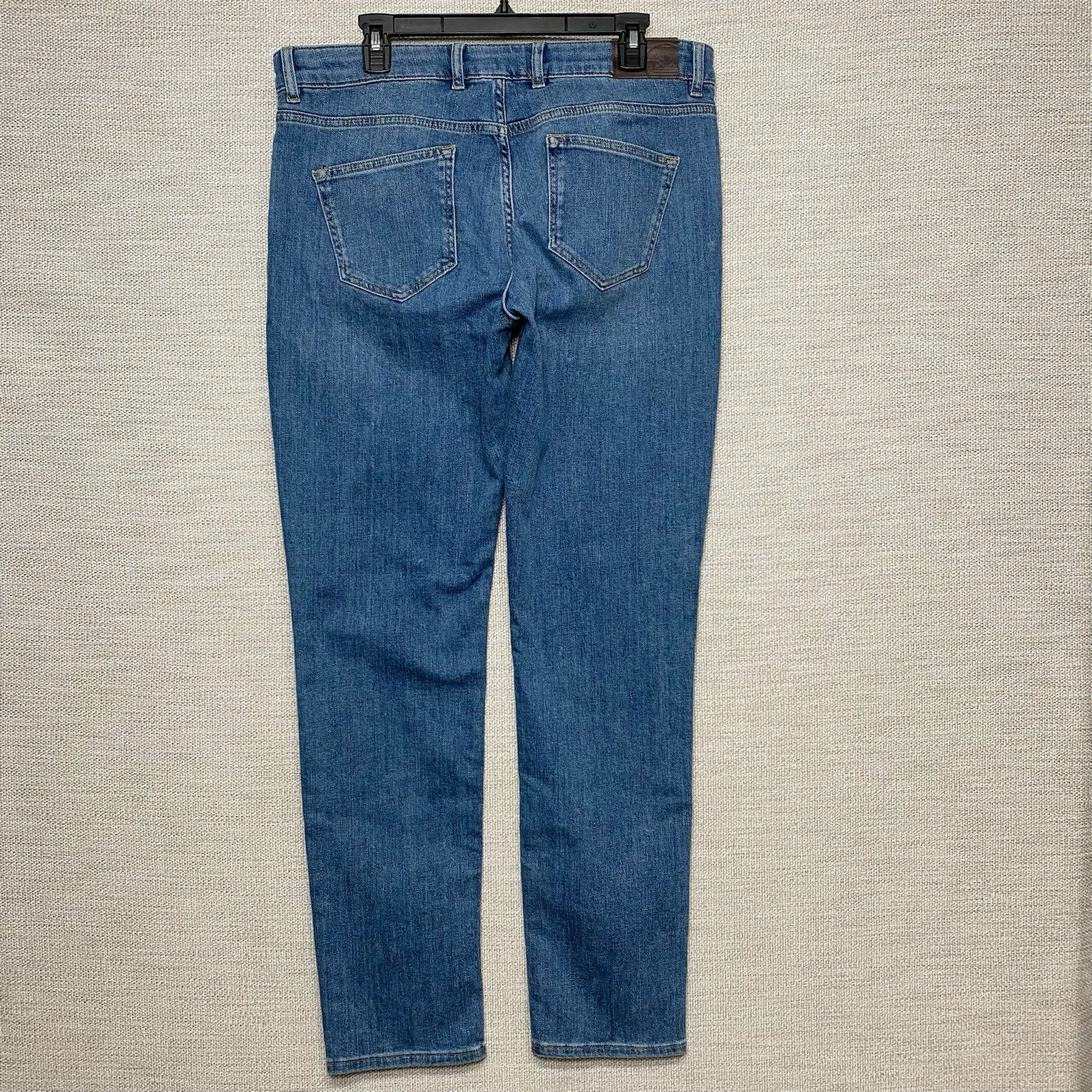 Peter Millar Crown Crafted Vintage Washed Jeans 38×34 (37×33.5) Mens True Blue
