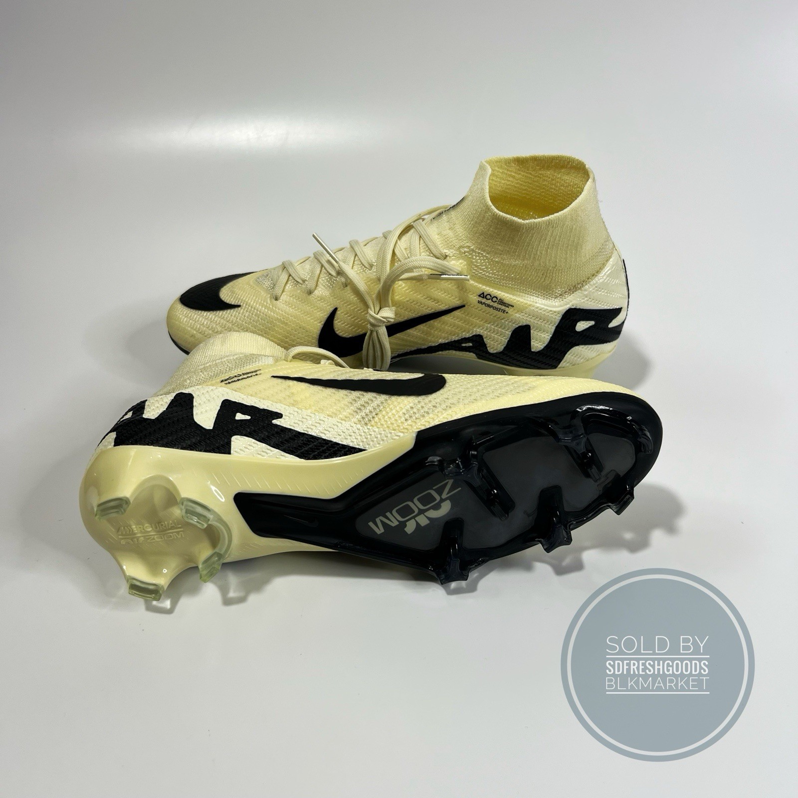 Nike Mercurial Superfly 9 Elite AS FG High Lemonade FD0241-700 6M 7.5W