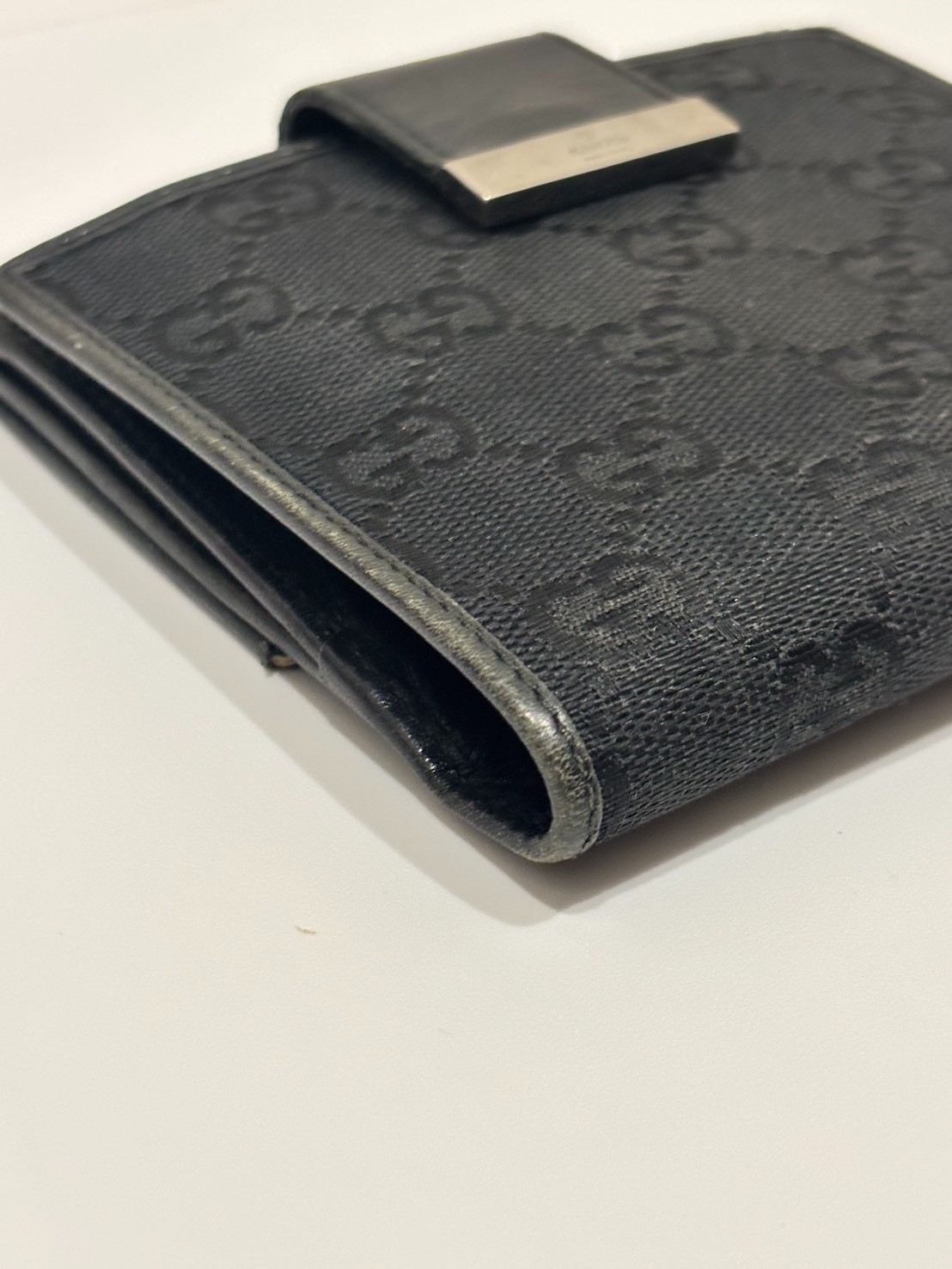 GUCCI gg canvas bifold wallet From Japan Authentic