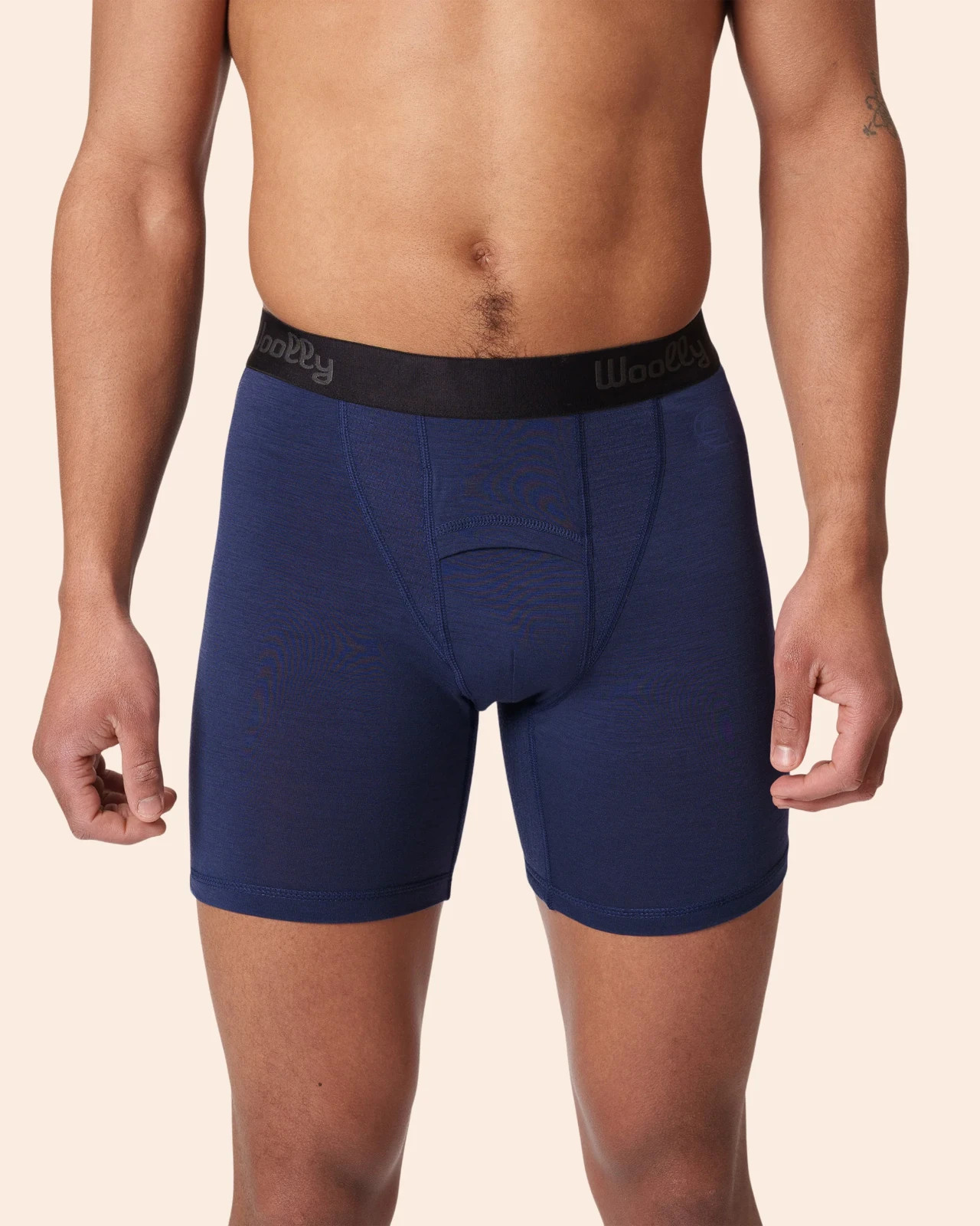 NWT – Woolly Clothing Men MerinoAire® 100% Merino Wool 7″ Active Boxer Briefs