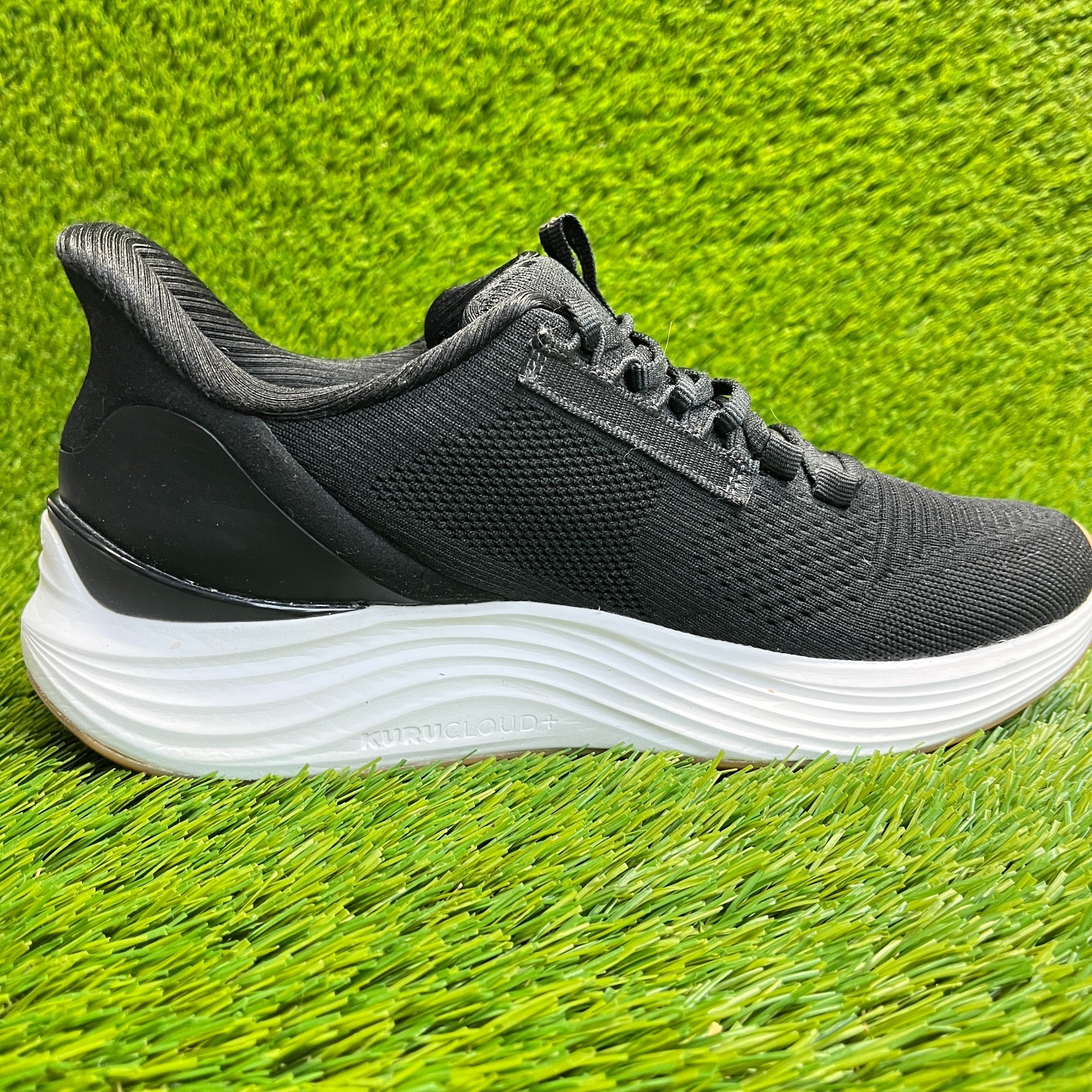 Kuru Atom 2 Womens Size 9.5 Black White Athletic Running Walking Shoes Sneakers
