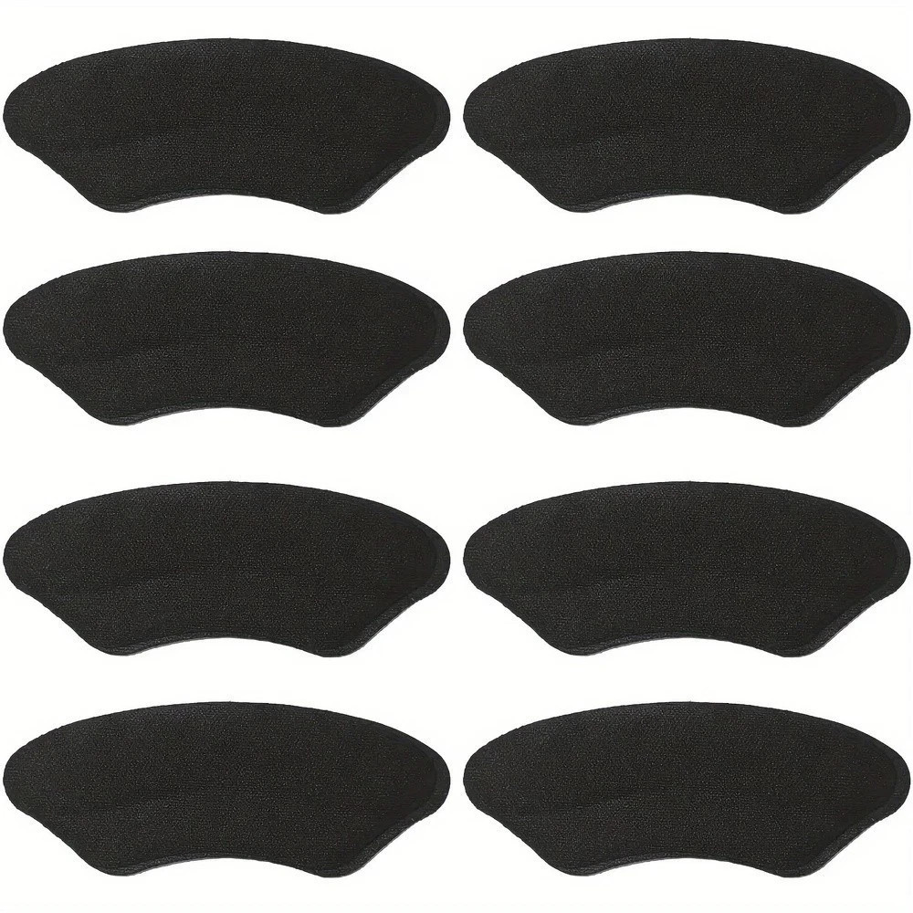 8-Pack Heel Pads for Too Big Shoes Self-Adhesive Heel Protectors Heel Inserts