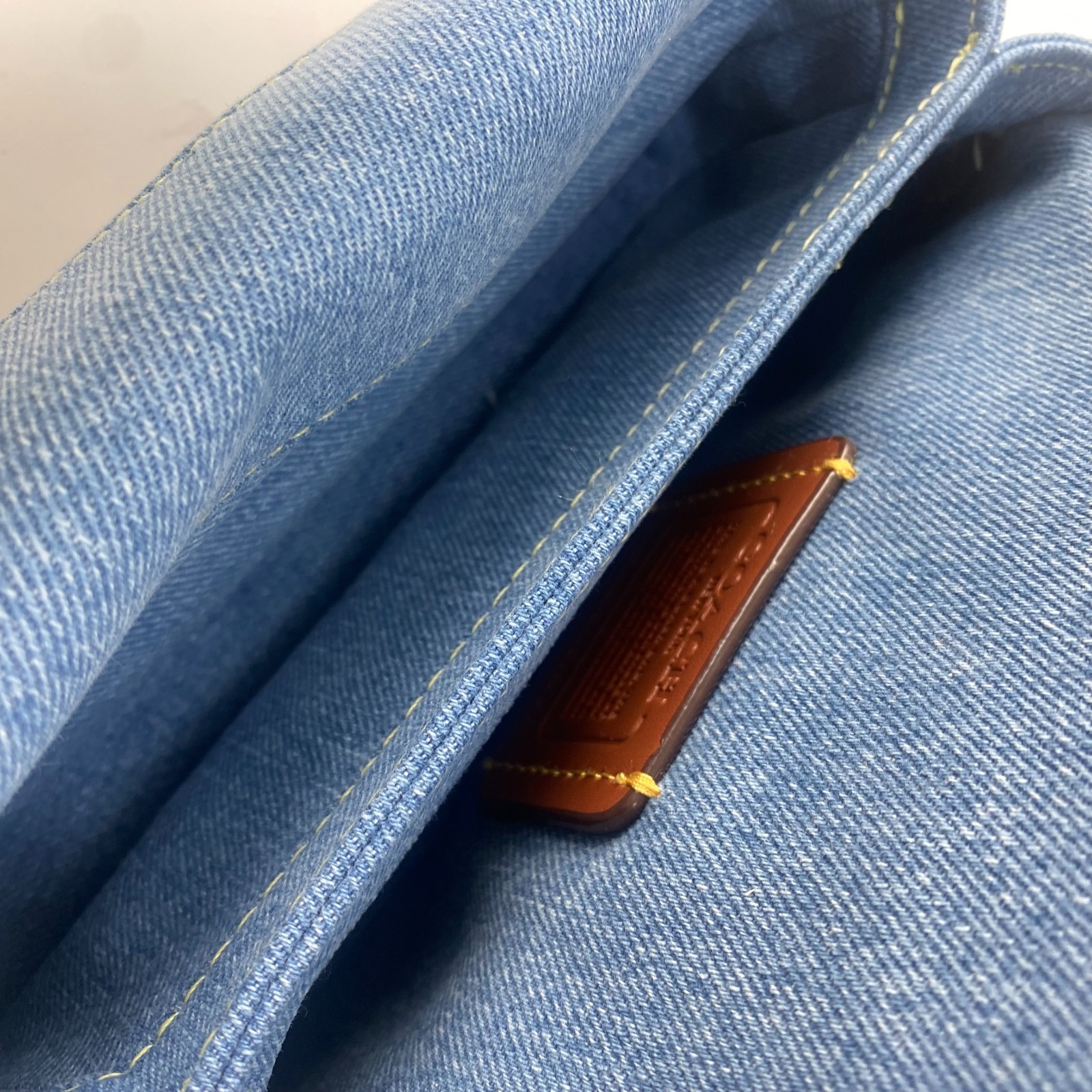 Coach Tabby Shoulder Bag 20 Quilted CR701 Denim Blue