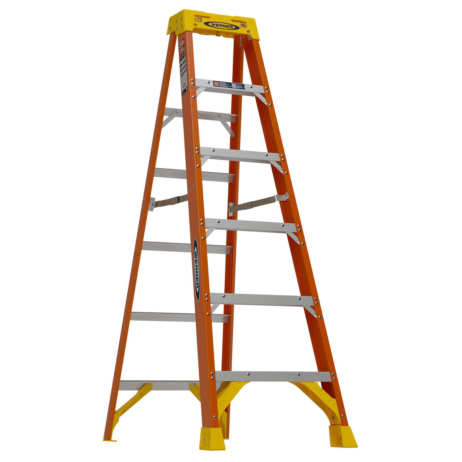 Werner NXT1A 6-ft ( 10-ft Reach Height ) Fiberglass Type 1A – 300 lbs. Lo|126761