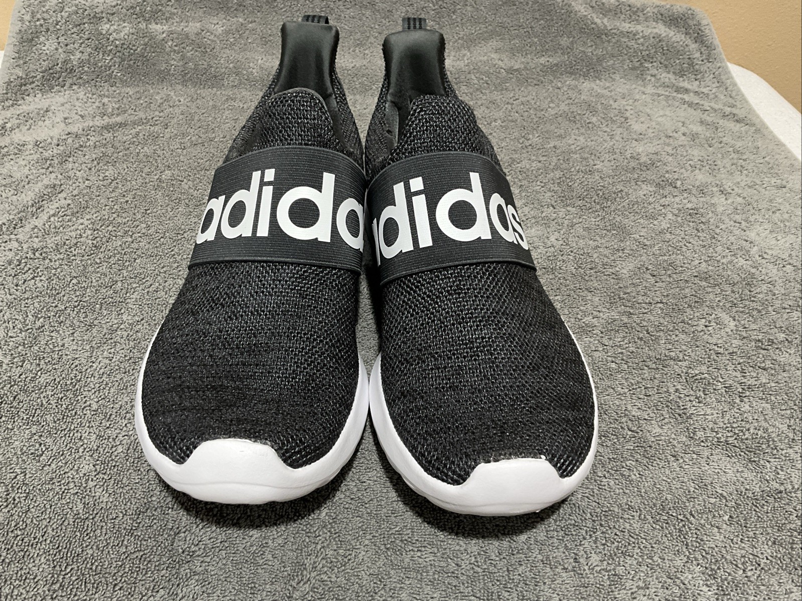 Adidas Shoes Womens 9.5 Lite Racer Adapt Athletic Training Sneakers FV8601 Gray!