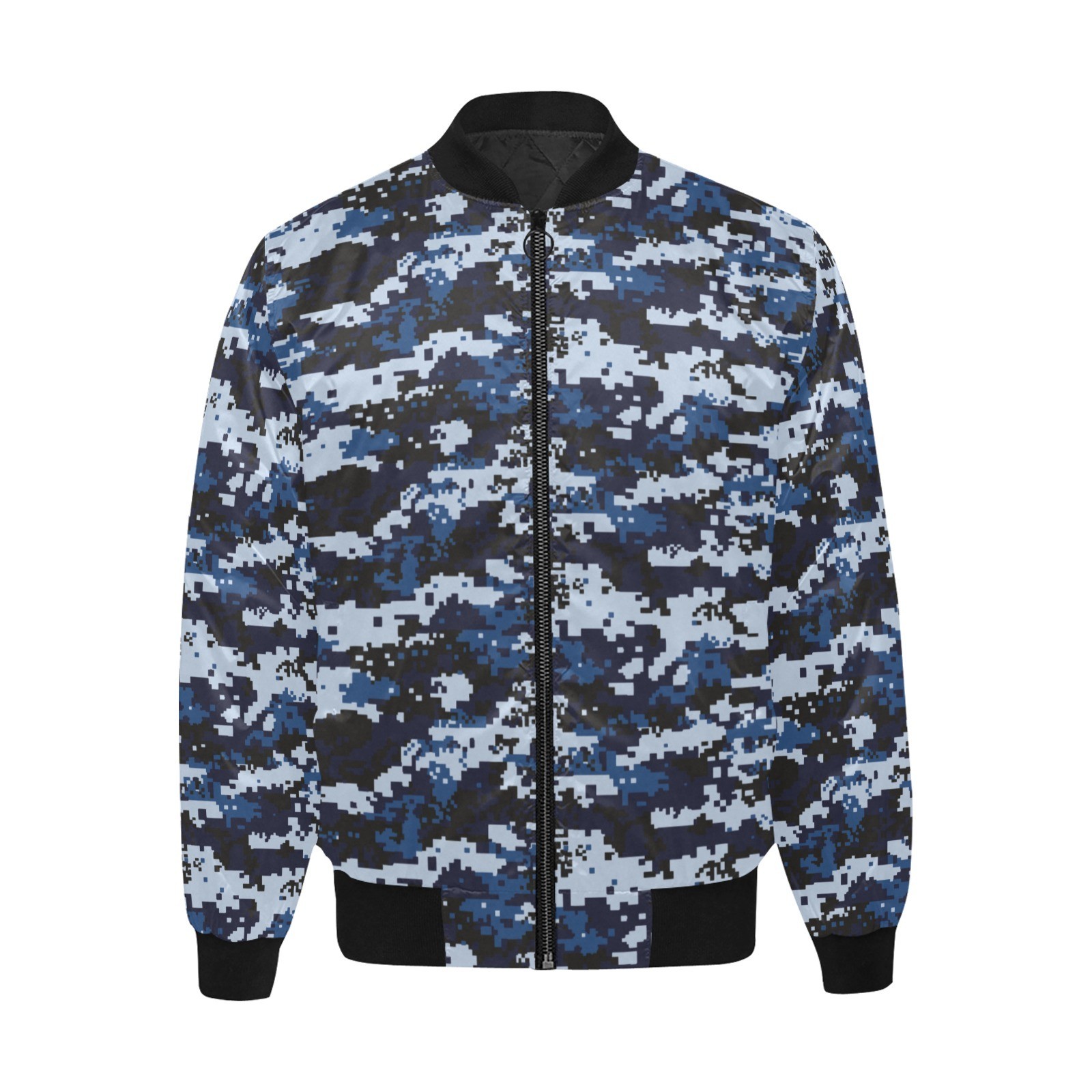 Myanmar Burma Tatmadaw 2016 v2 Camouflage Men’s Quilted Bomber Jacket