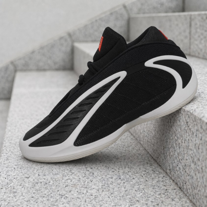 Adidas AE 2 Black White Red JR9377 GS Youth Womens Sneakers New