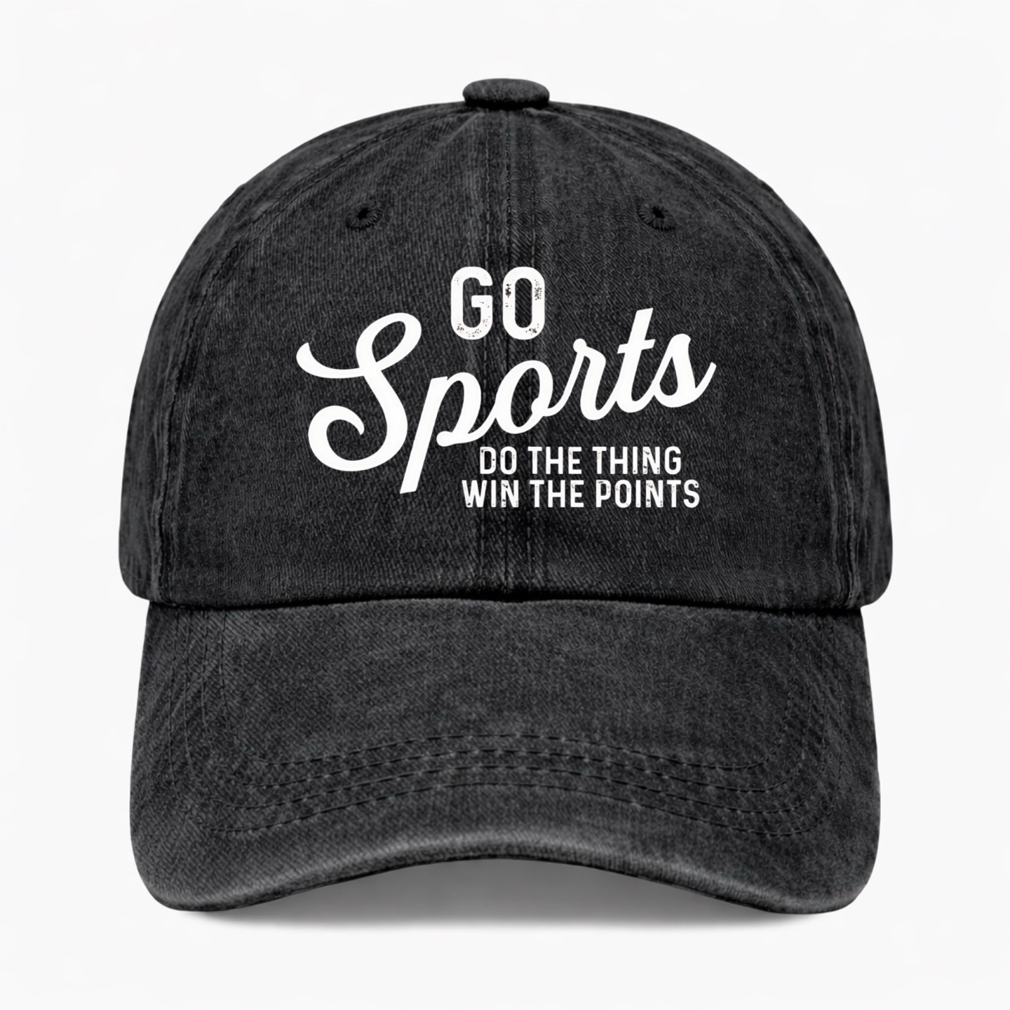 Go Sports Funny Baseball Cap Do The Thing Win The Points Dad Hat 7 Colors