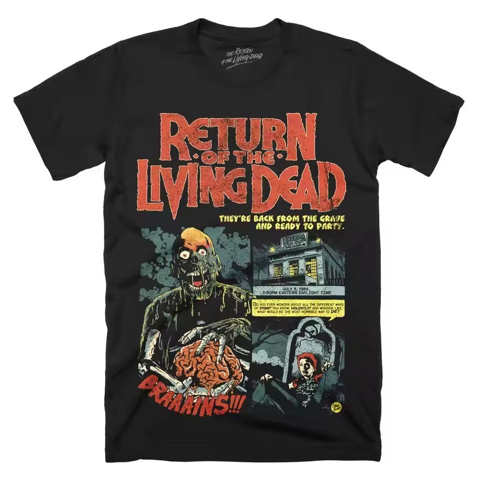 Return of the Living Dead Tee Unisex Short Sleeve Shirt S-5XL