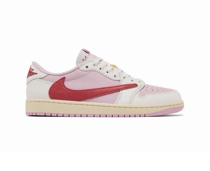 Travis Scott x Air Jordan 1 Low OG SP “Tropical Pink” IQ7604-101