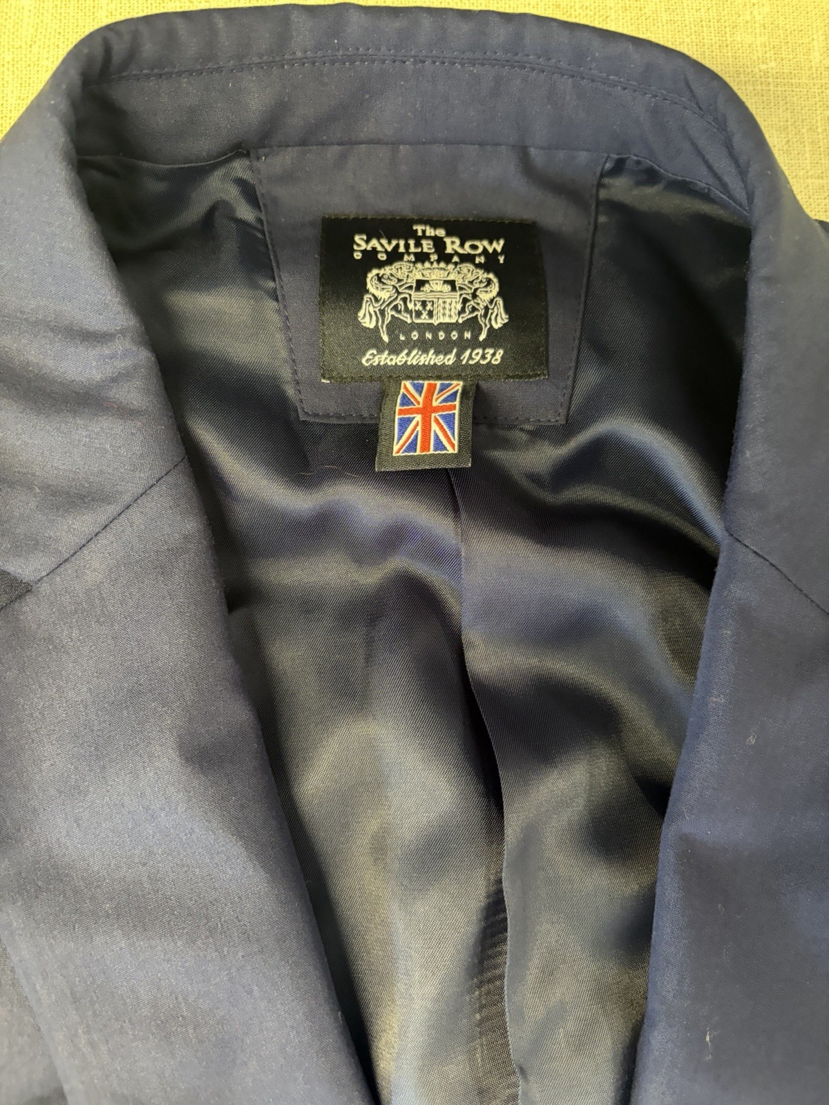 Savile Row Men’s Sport Jacket Blue