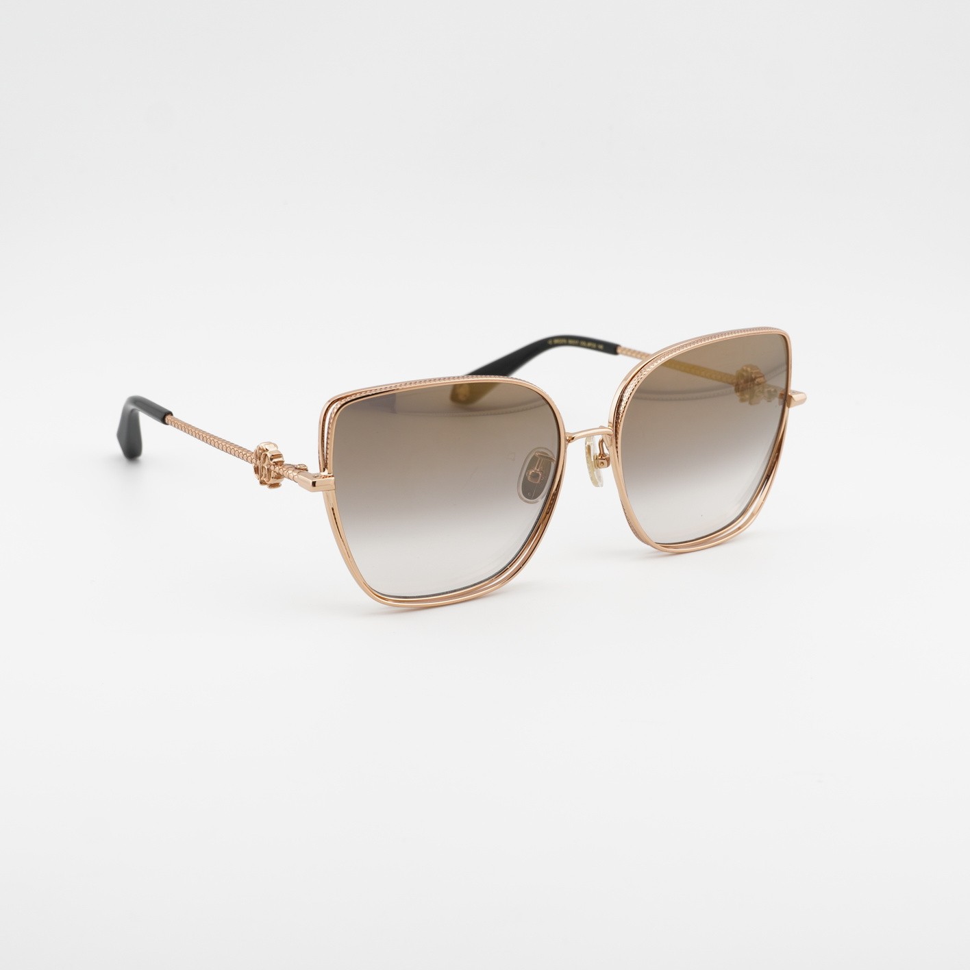 Roberto Cavalli SRC079M 8FCG Shiny Copper Gold/Light Brown Gradient 59-17-140…