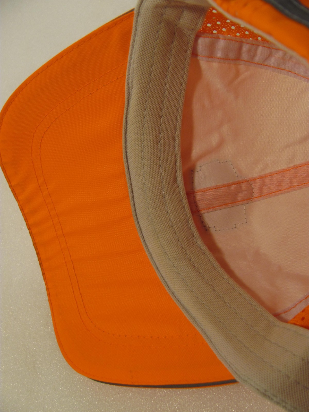 Ergodyne High Visibility Hat Mens Orange Reflective Line Summer Lightweight Cap