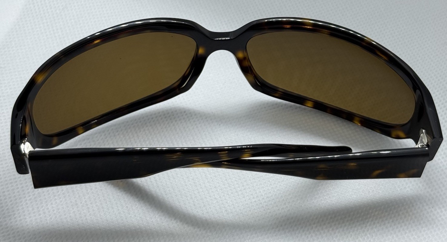 Oliver Peoples Marley 362 Tortoise WrapSunglasses Brown Lens Made in Japan 64-15