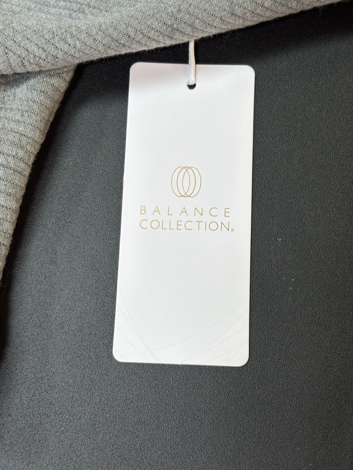 NWT Balance Collection Quarter Zip Pullover Gray • Women’s Size Medium